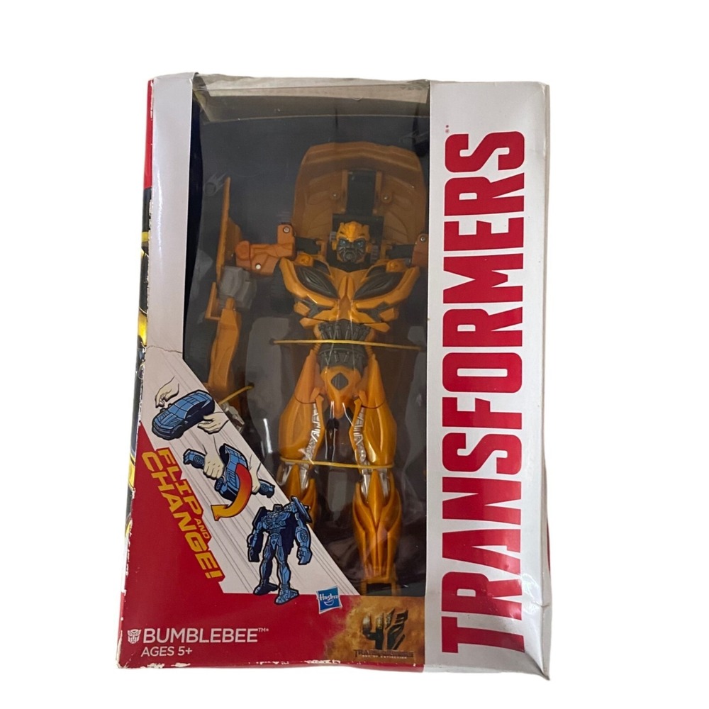 NIB New Transformers Flip Change Bumblebee The Last Knight Autobots Unite *READ*